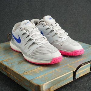 Nike Women’s Air Zoom Prestige Tennis Shoes Size 11.5 Grey Pink AA8024-004